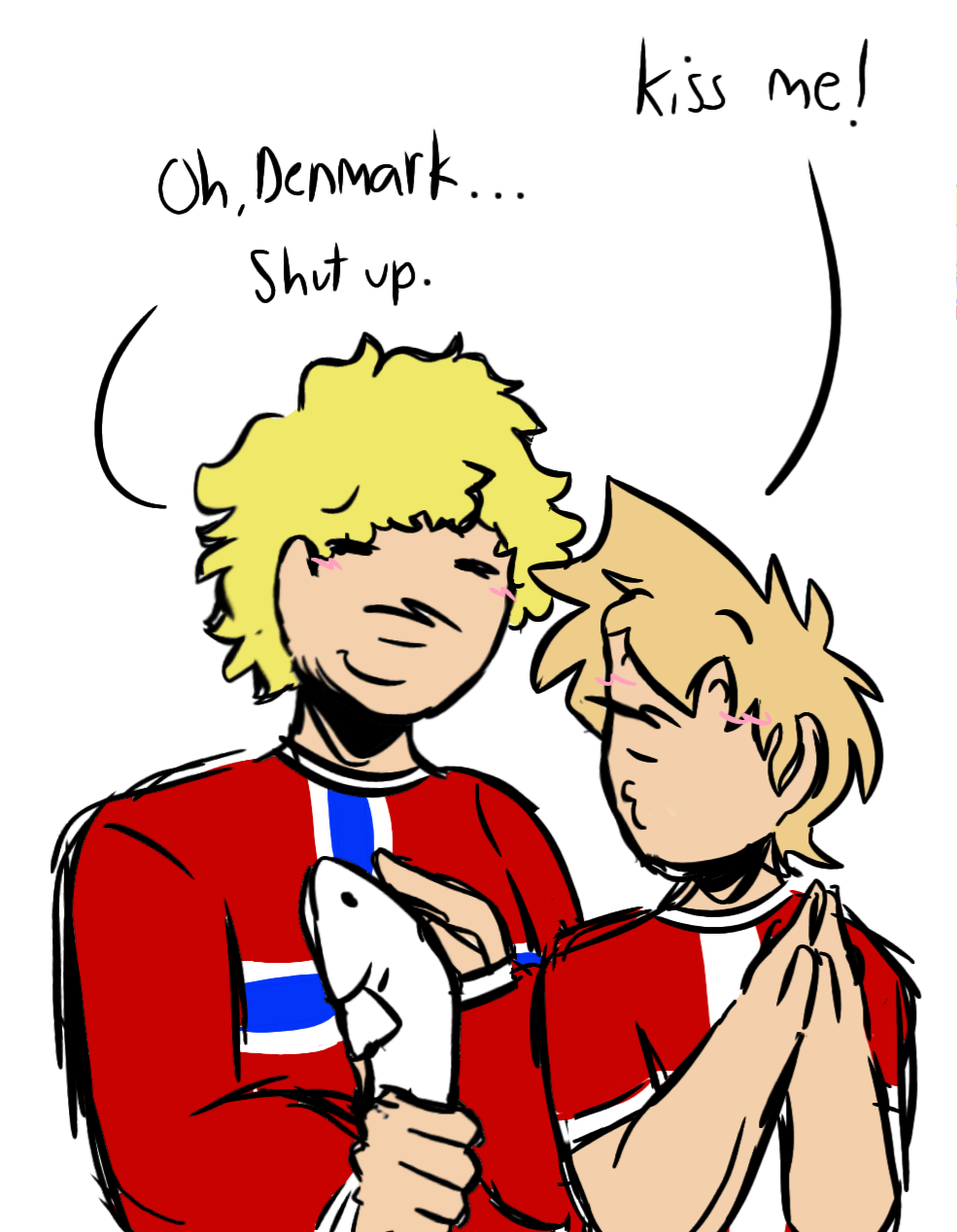 Denmakr shut up satwcomic.com