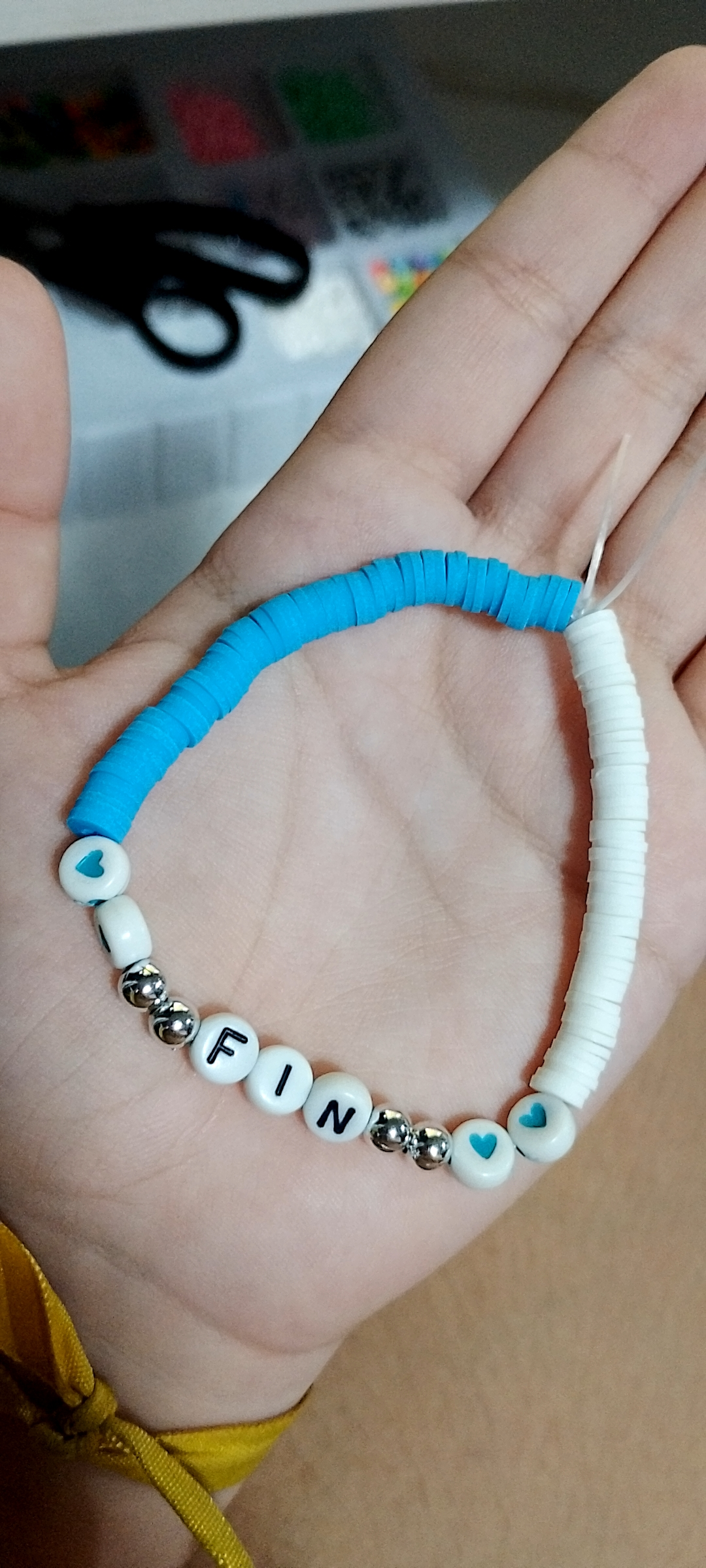 Finland inspired bracelet!