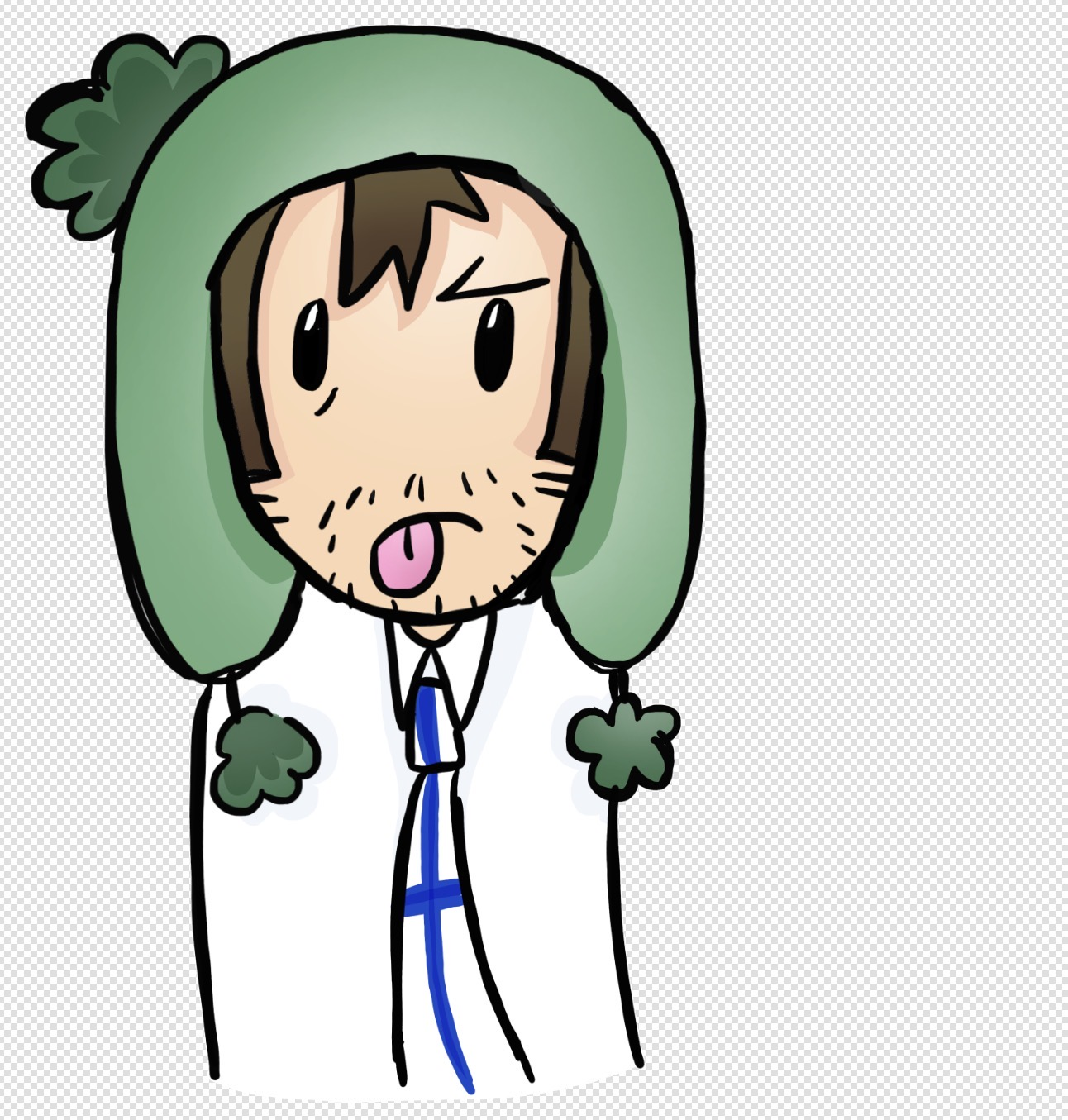 Do you like Finland's tie? satwcomic.com