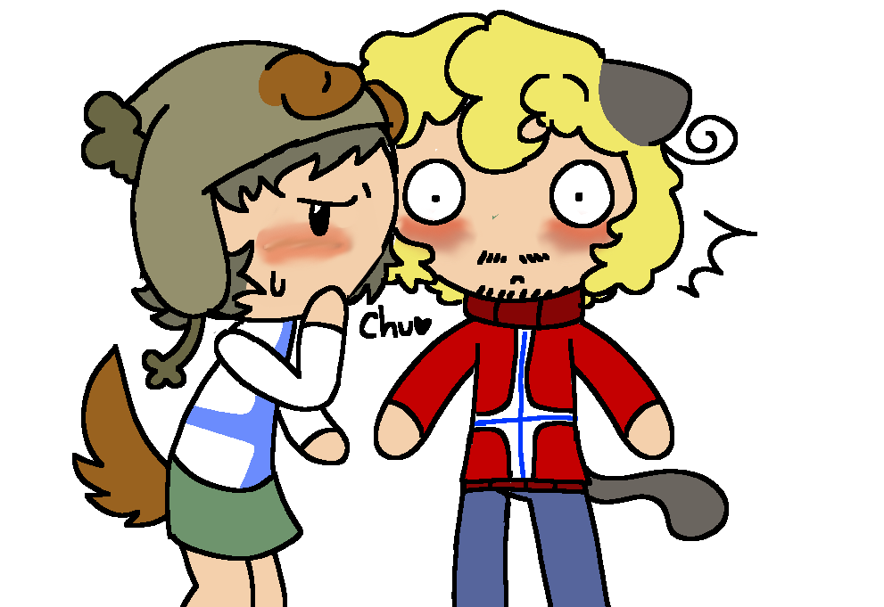 [SELF INSERT VER 2] Sis Finland x norway AGH satwcomic.com