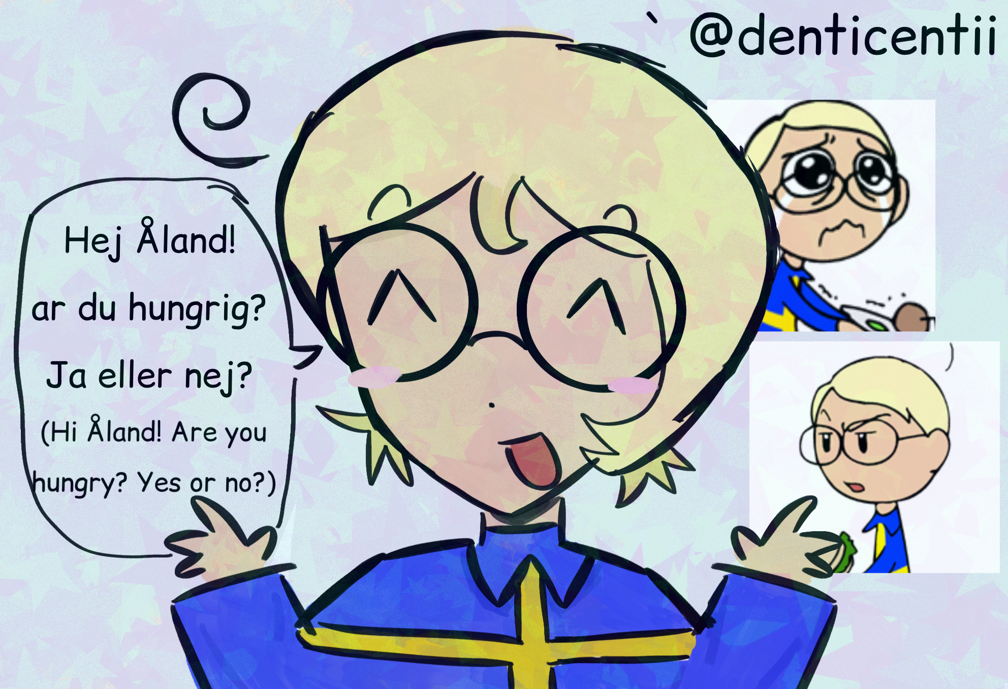 Sweden art yo ^_^ satwcomic.com