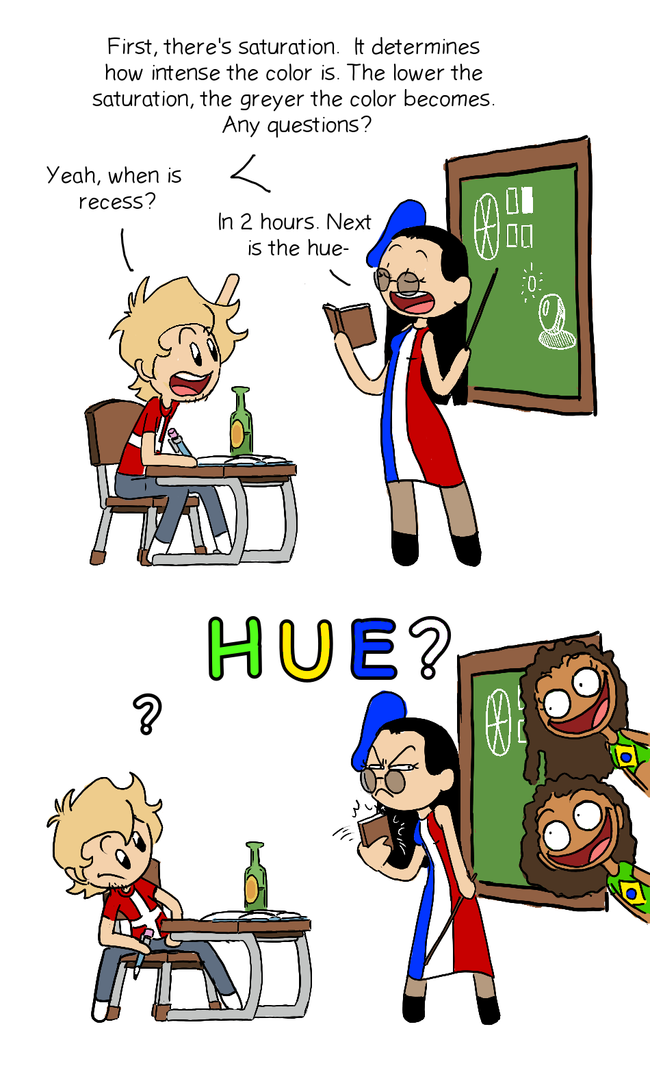 That's not how you pronounce it satwcomic.com