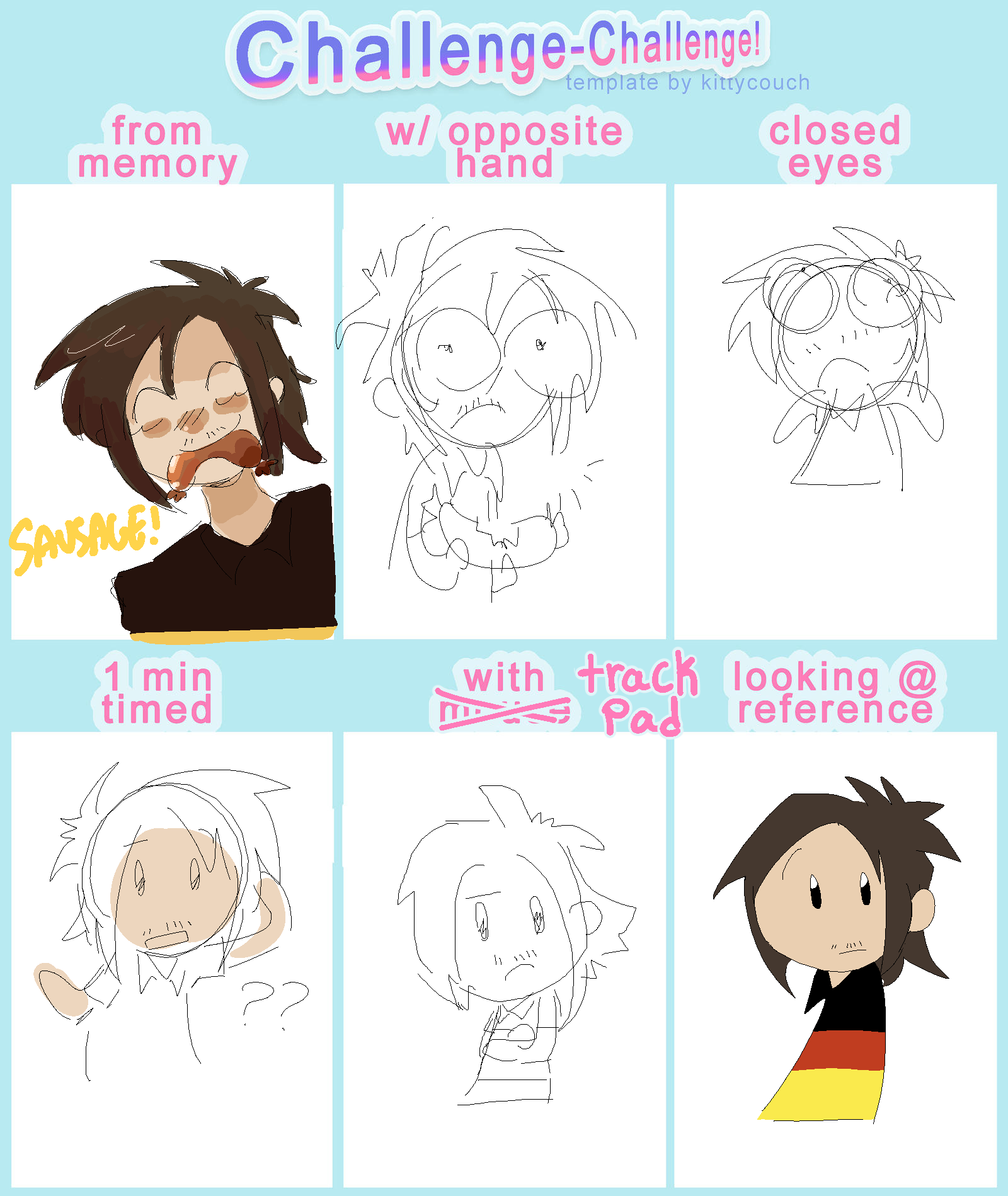 drawing challenge germany edition satwcomic.com