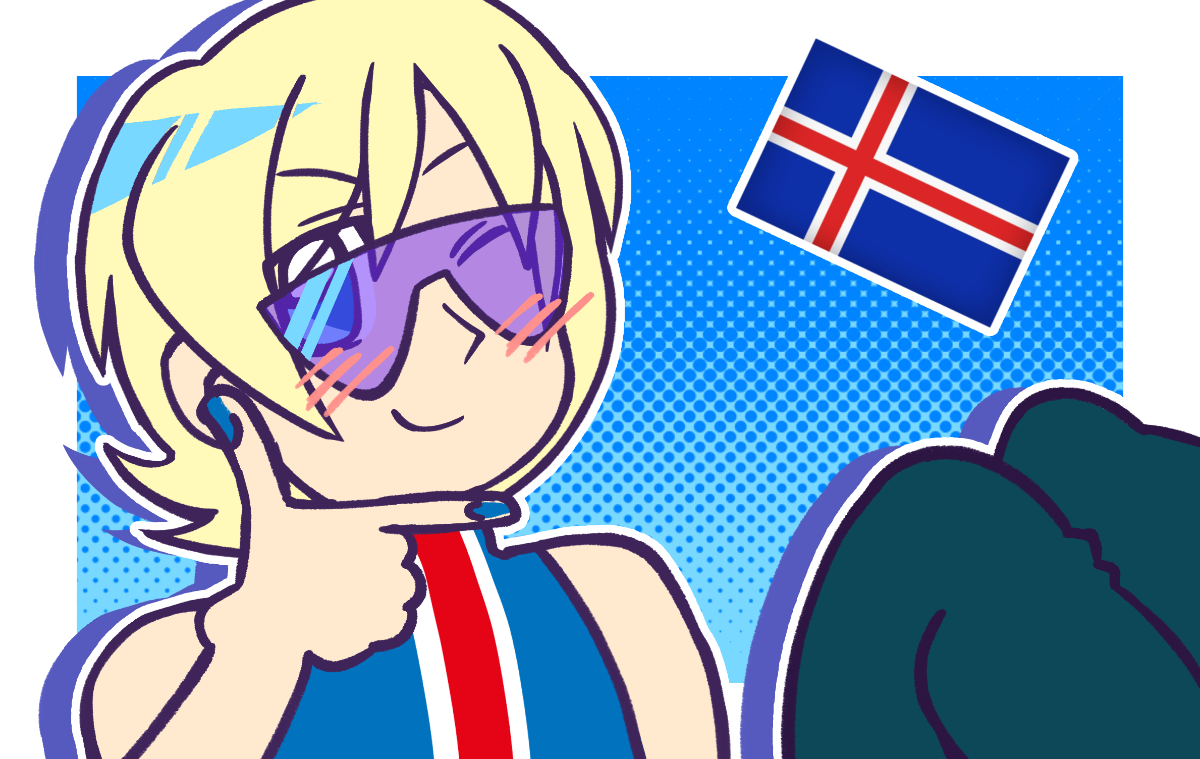 Iceland art very cute trust satwcomic.com