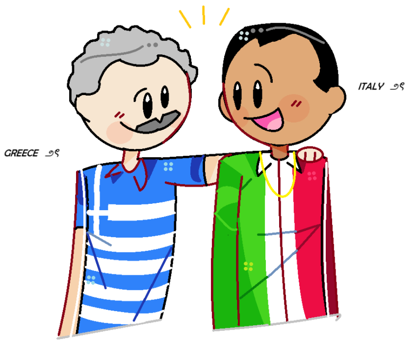 Italy and Greece satwcomic.com