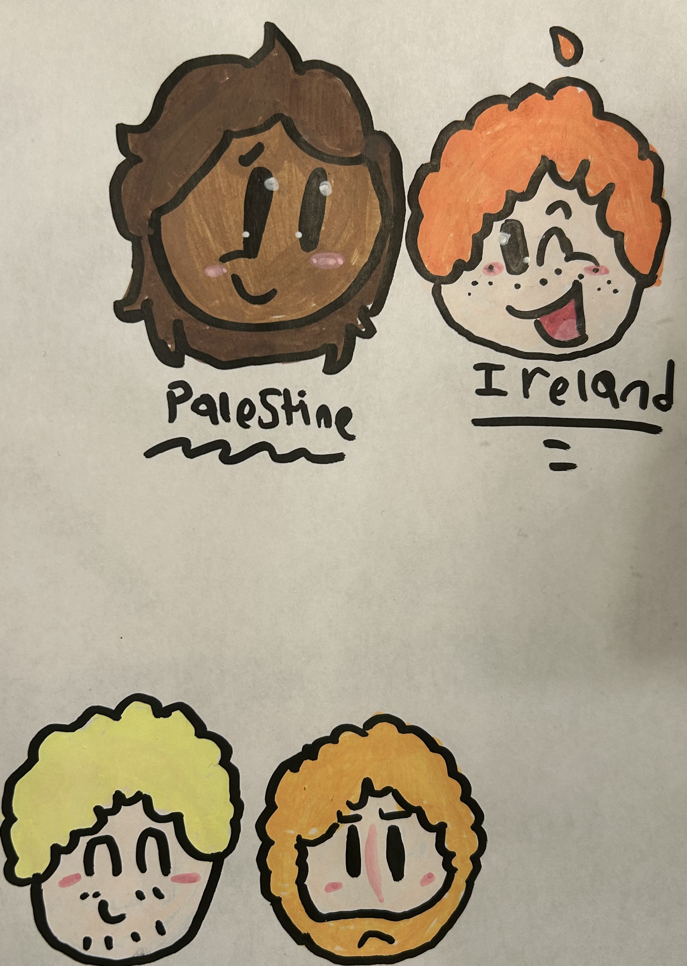 woah markers with countries so cool 