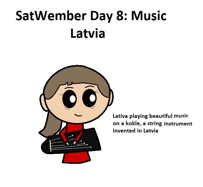 Satwember Day 8: Music satwcomic.com