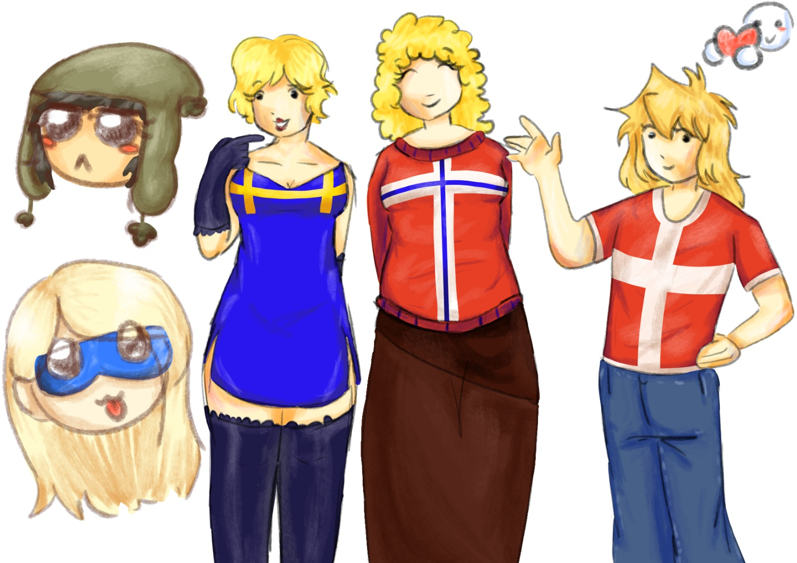 Nordic girls (kinda)