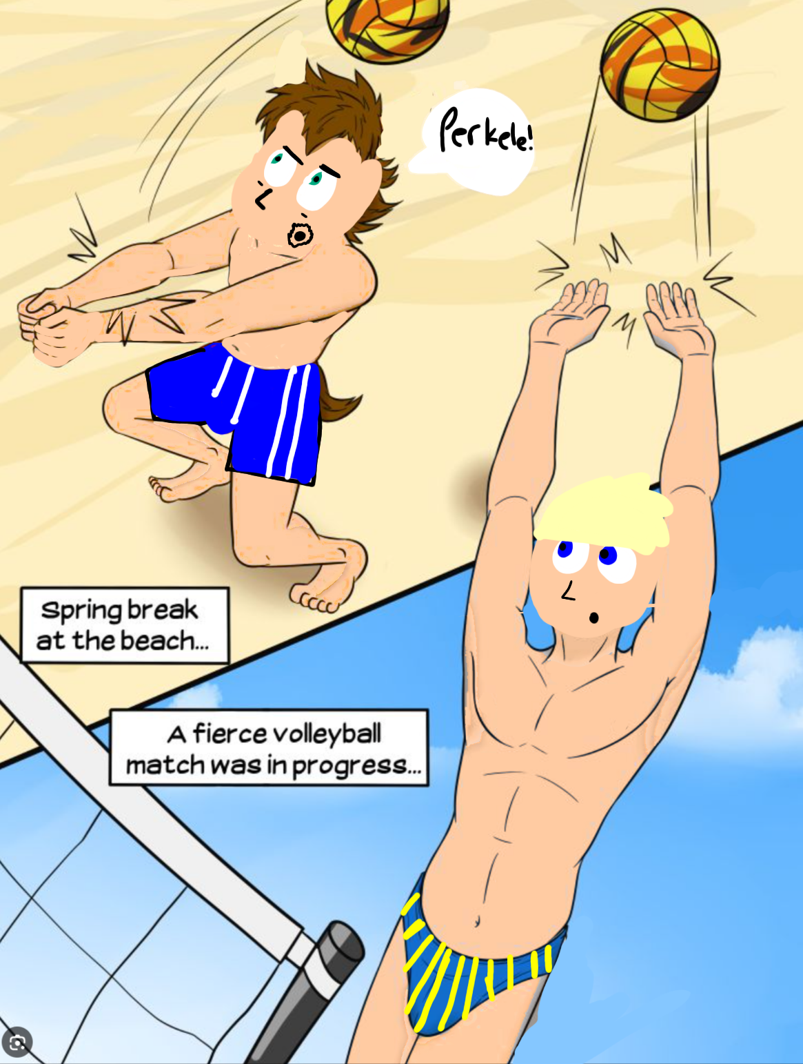 Nordics beach day part 1 satwcomic.com