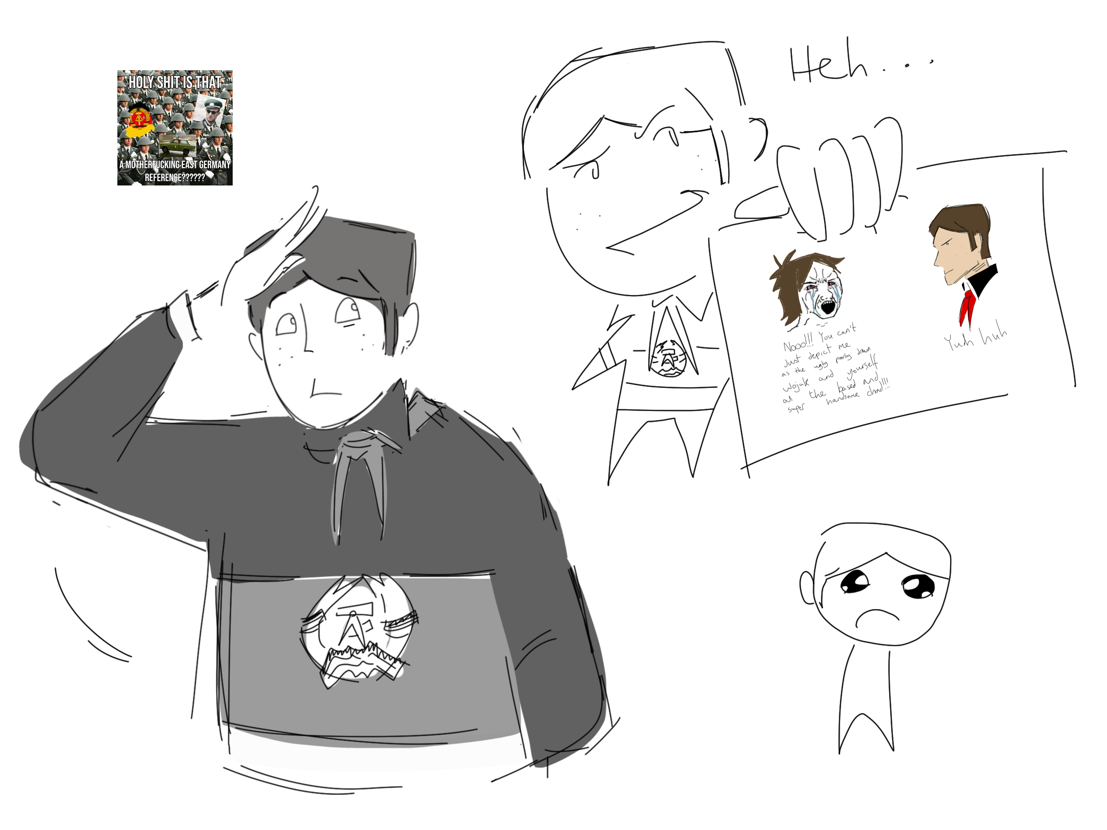 East Germany Doodles satwcomic.com