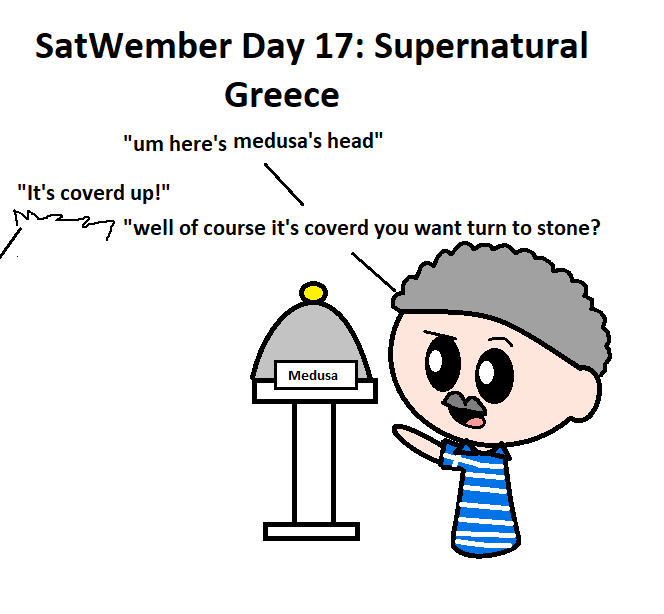 Satwember day 17: Supernatural  satwcomic.com