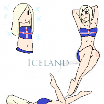 Sister Iceland in a Swimsuit