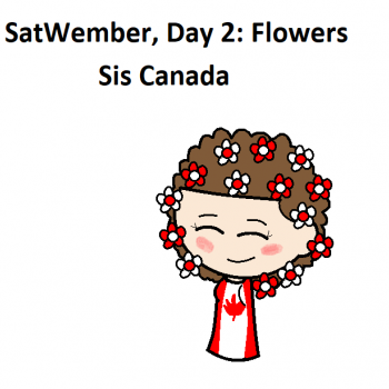 SatWember Day 2: Flowers