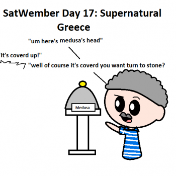 Satwember day 17: Supernatural 