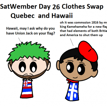 Satwember Day 26: Clothes Swap