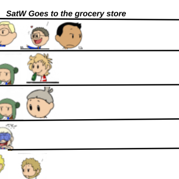 satw goes shopping