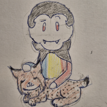 Romania and his pet