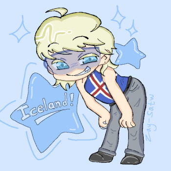 Chibi Iceland!!