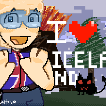 Iceland pixel art mmmm