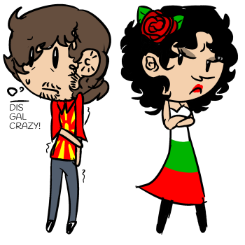 Macedonia and Bulgaria (oc schmuck)