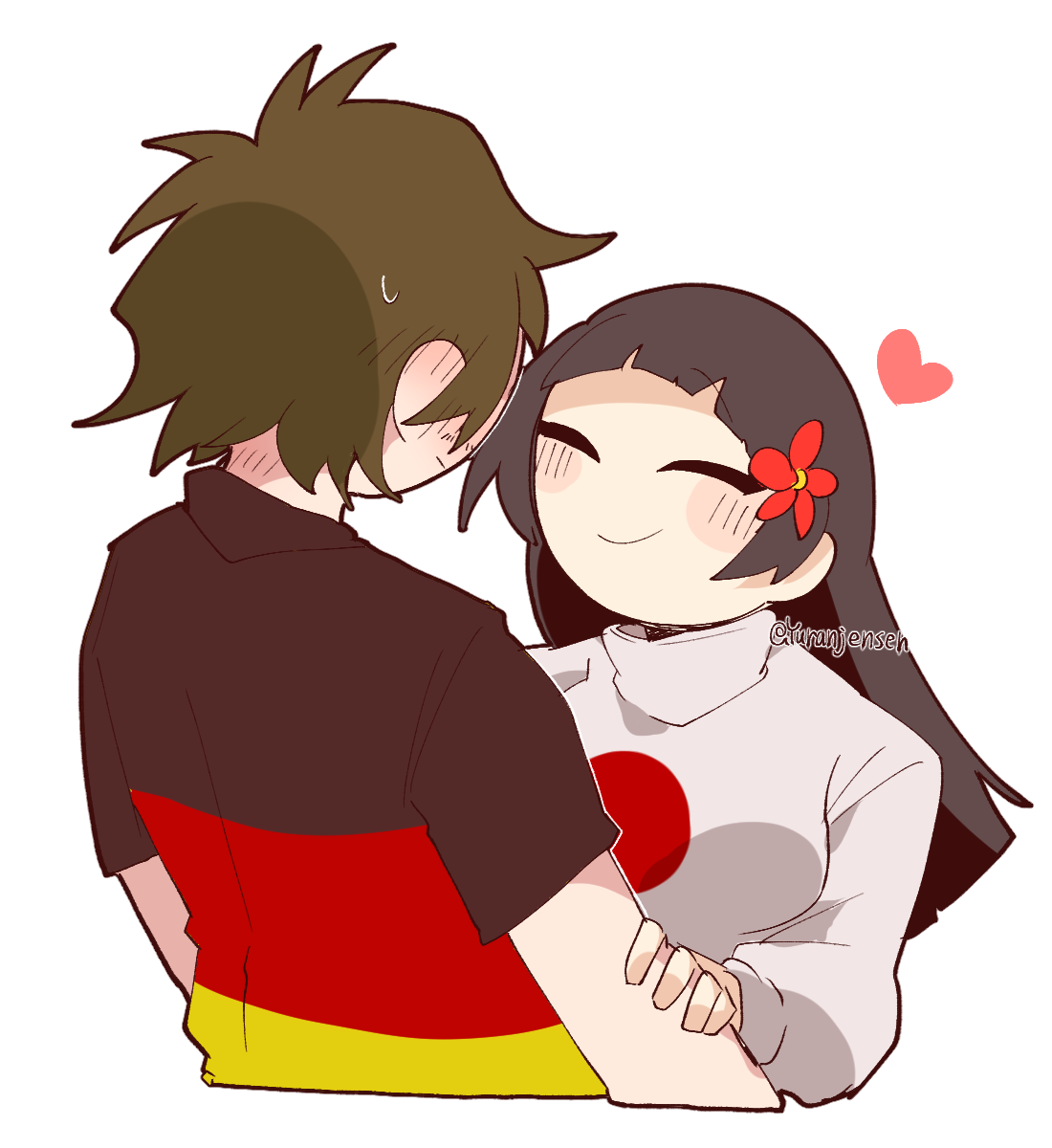 Germany x sister Japan satwcomic.com