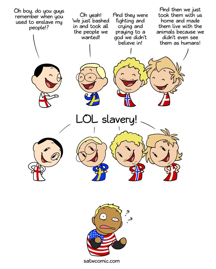 lol as word actually means nonsense in Welsh. - Scandinavia and the  World