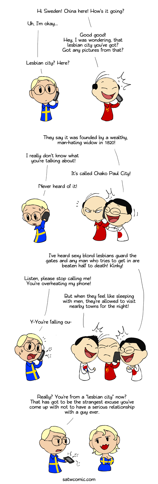 Chako Paul City satwcomic.com