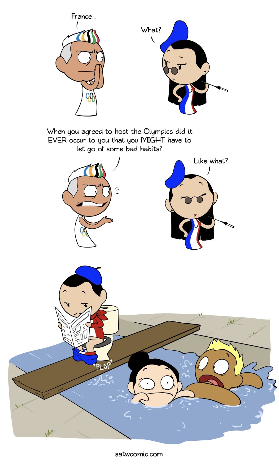 Olympics 2024 satwcomic.com