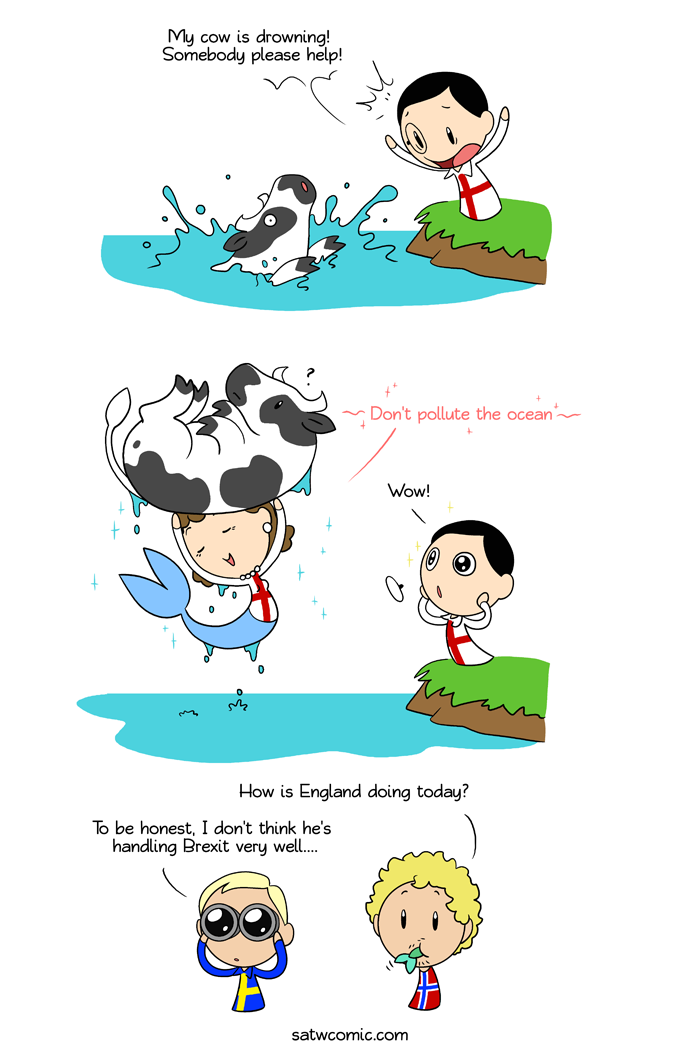 Cows are the real pollution satwcomic.com