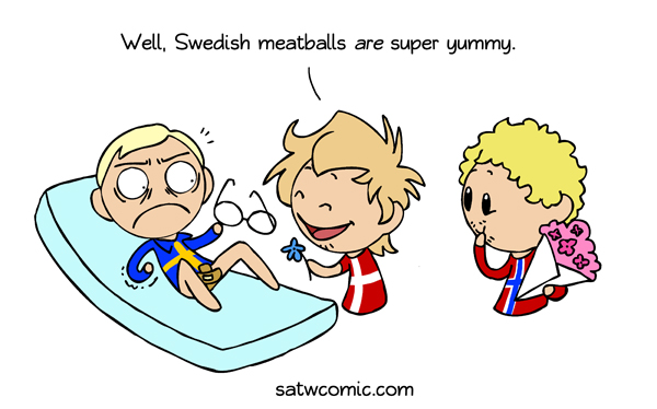 Omnom Swedish Balls satwcomic.com