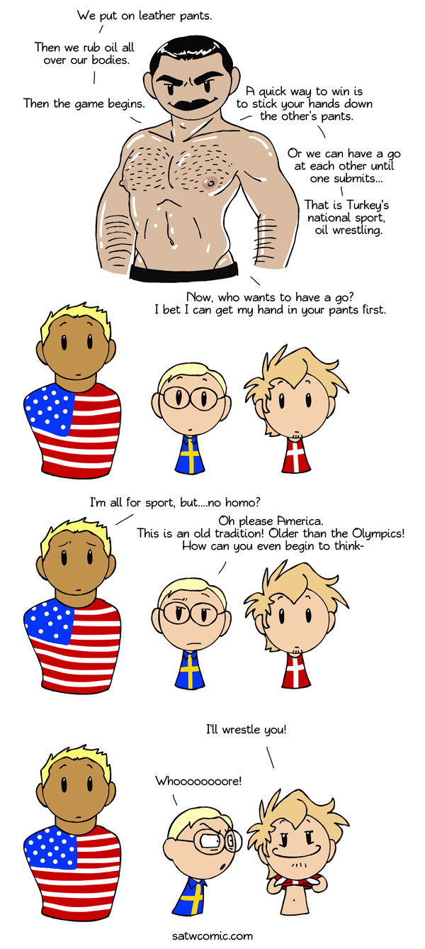 Sports are not for sissies satwcomic.com