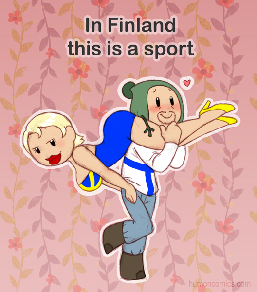 Sports in Finland  satwcomic.com