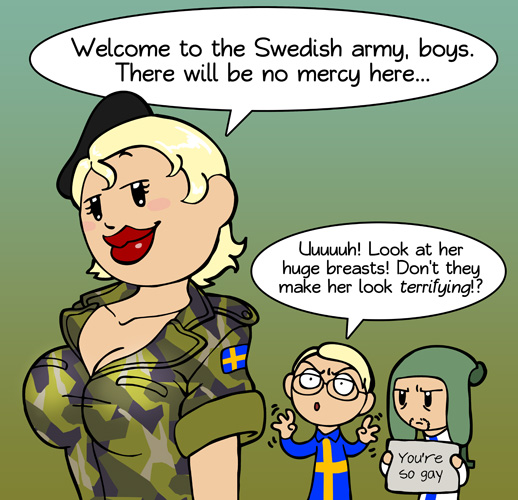 Swedish Army satwcomic.com