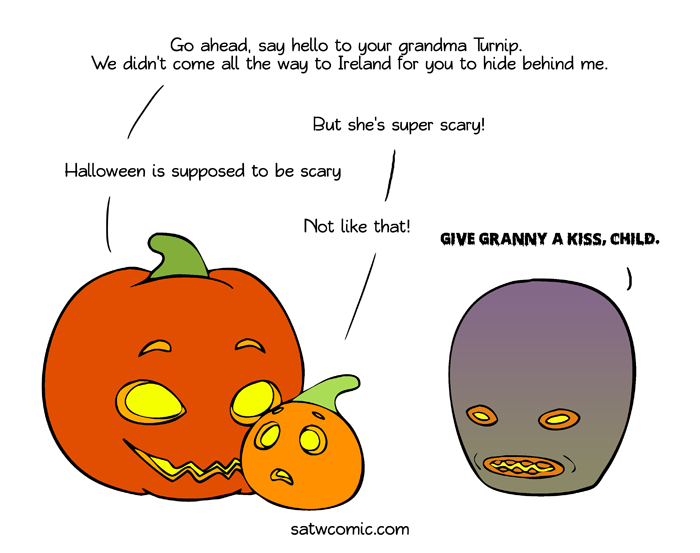 This is Halloween satwcomic.com