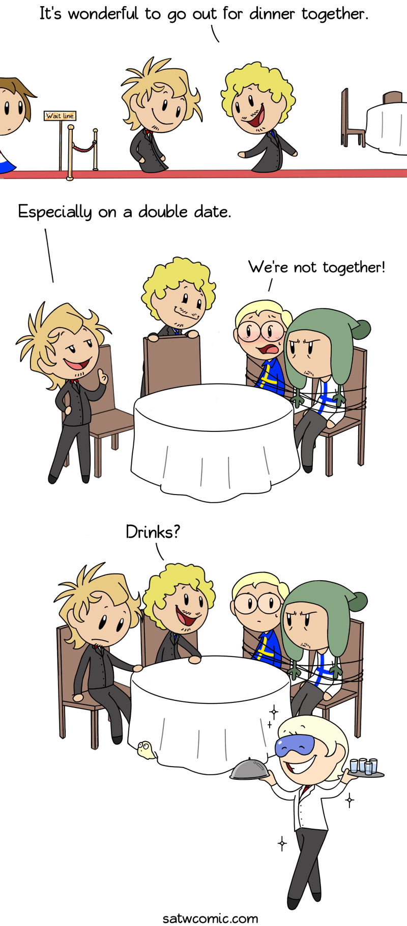 Valentine's Day satwcomic.com