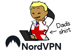 America wearing England's shirt